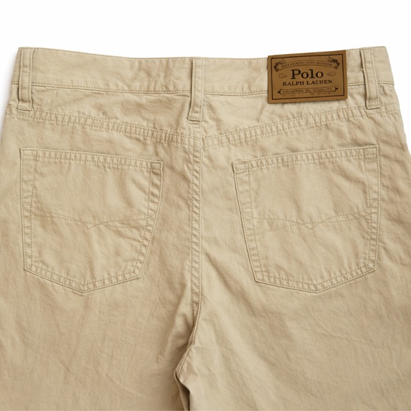 Polo Ralph Lauren Boys Khaki Pants Size 20 Straight Leg Cotton - Picture 3 of 6